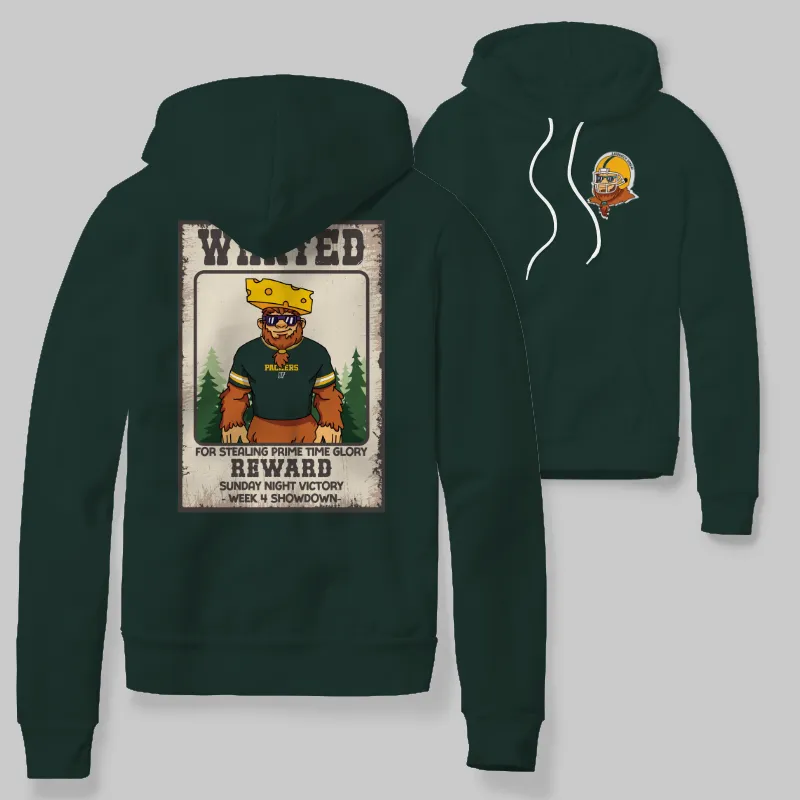 Packers Green Hoodie with graphic