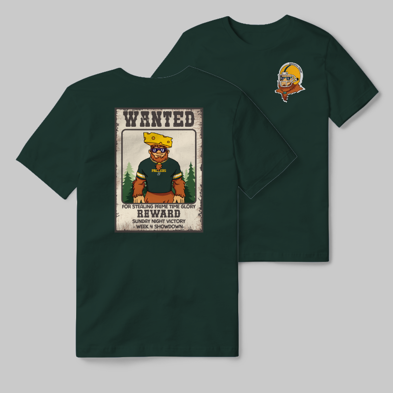 Packers Green T-shirt with graphic
