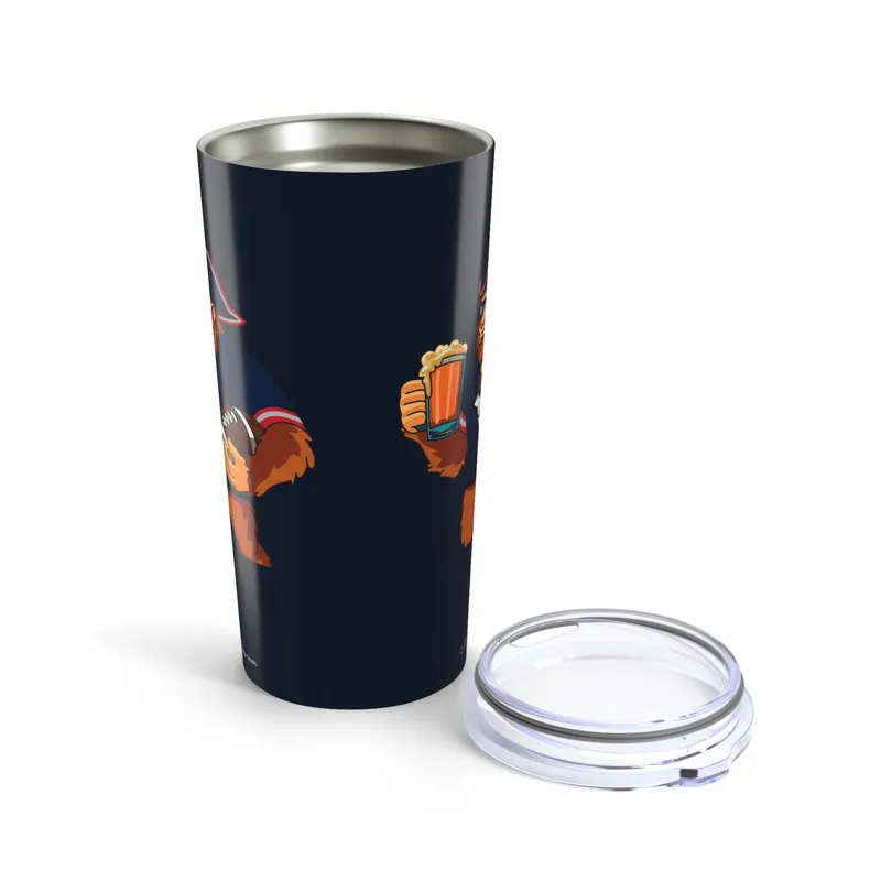 Patriots Midnight 20oz tumbler lid