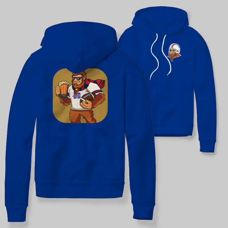 Bills Blue Hoodie with graphic