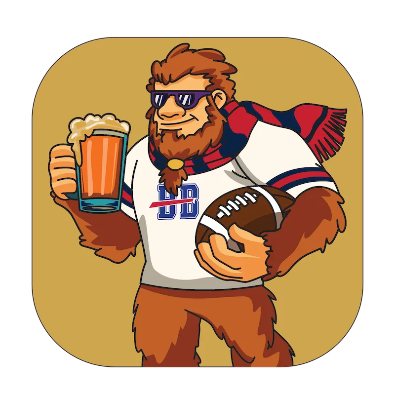 Bills back graphic detail.