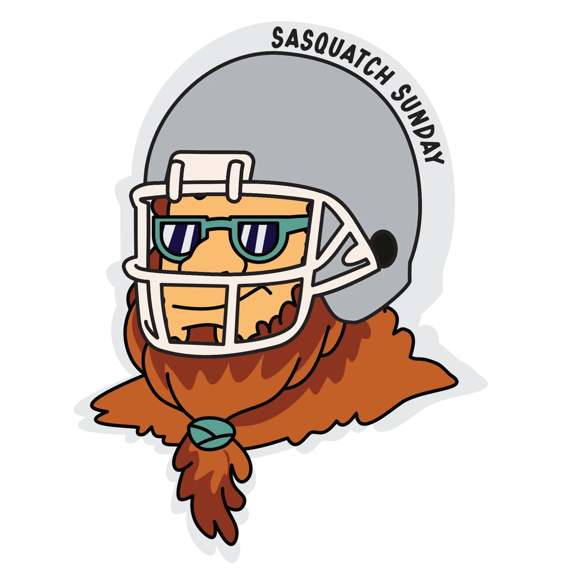 Patriots front graphic detail.