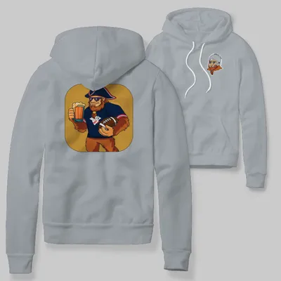 Patriots Red Hoodie with graphic