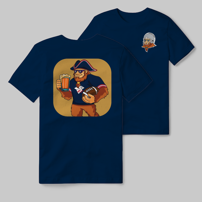 Patriots Blue T-shirt with graphic