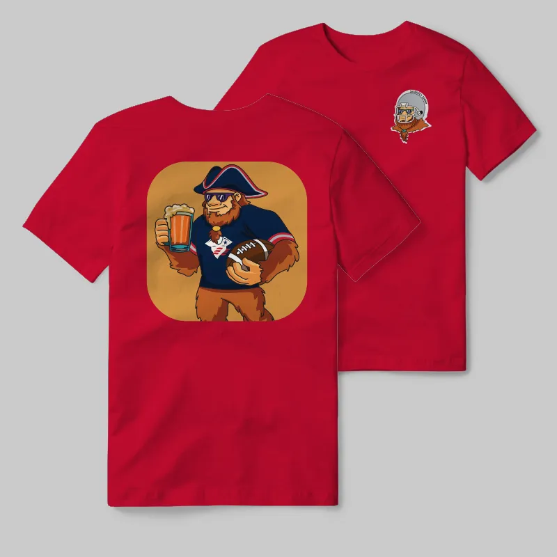 Patriots Red T-shirt with graphic