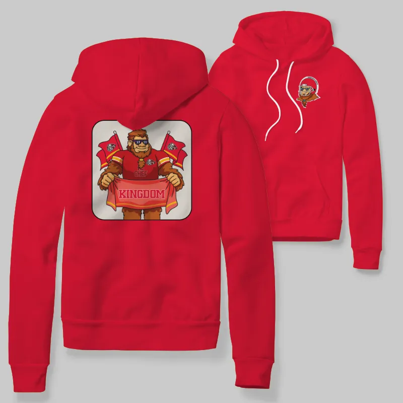 Chiefs Red Hoodie with graphic