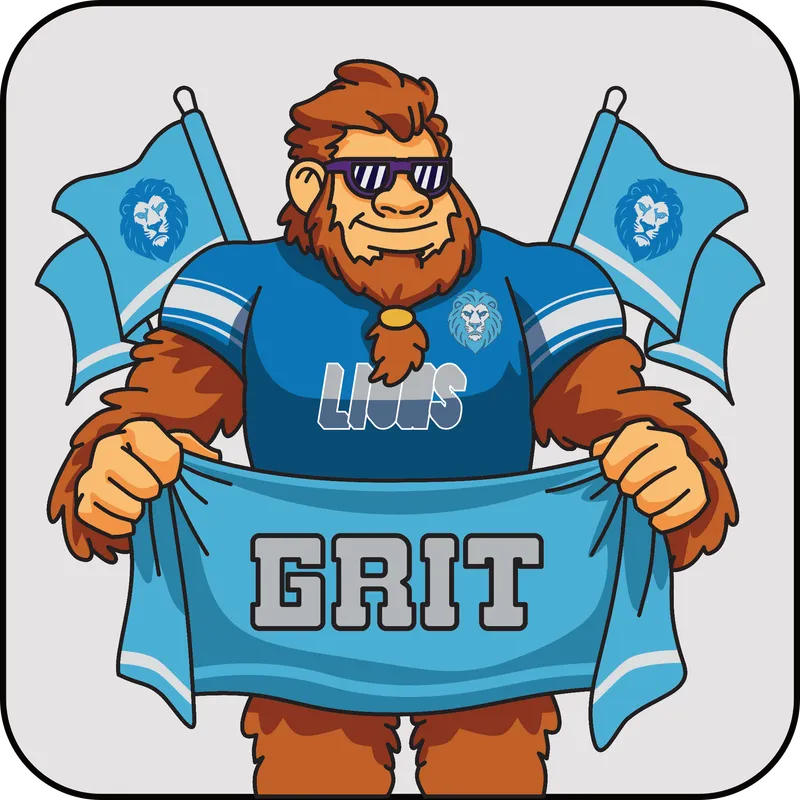 Patriots back graphic detail.