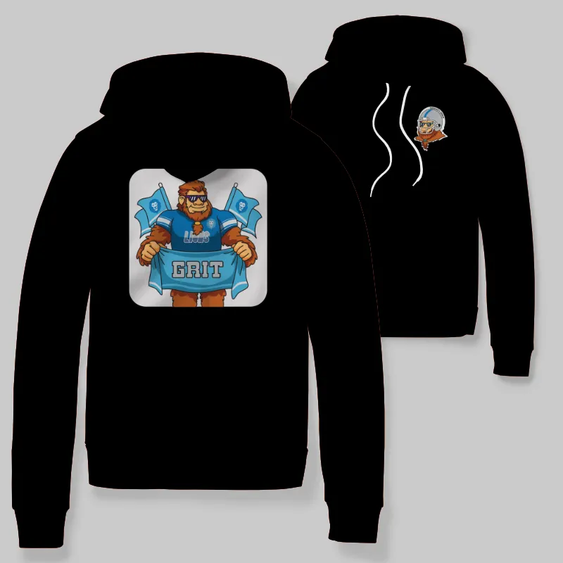 Patriots Black Hoodie with graphic