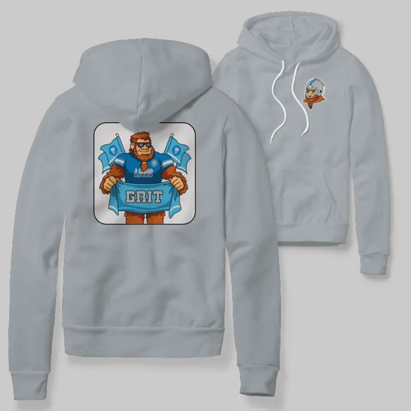 Lions Silver Hoodie with graphic