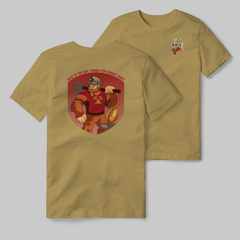 49ers Gold T-shirt with graphic
