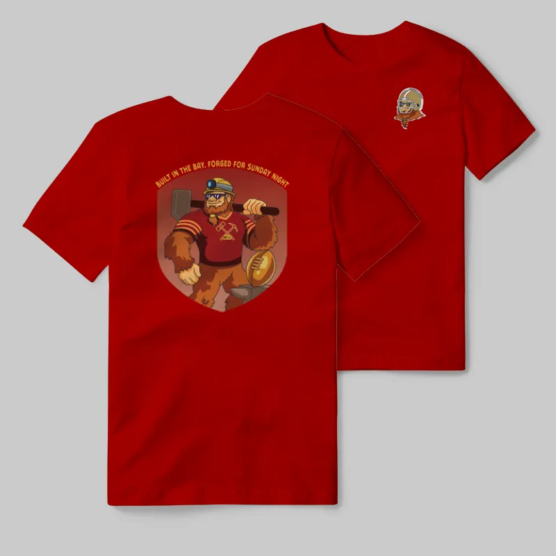 49ers Red T-shirt with graphic