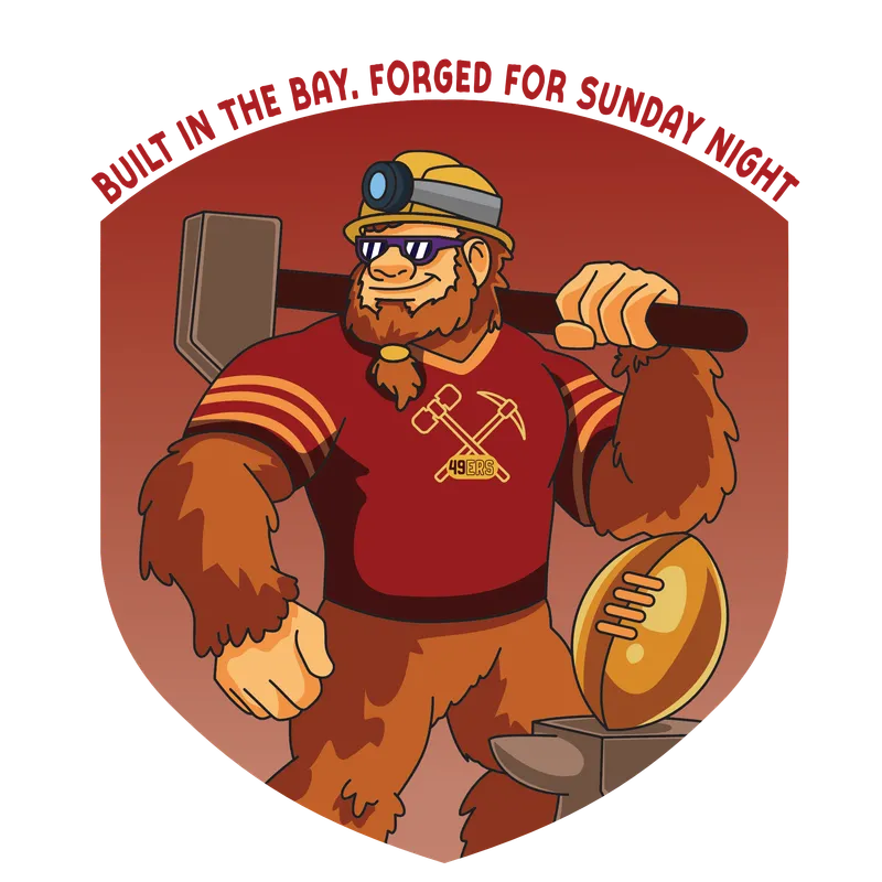 49ers back graphic detail.