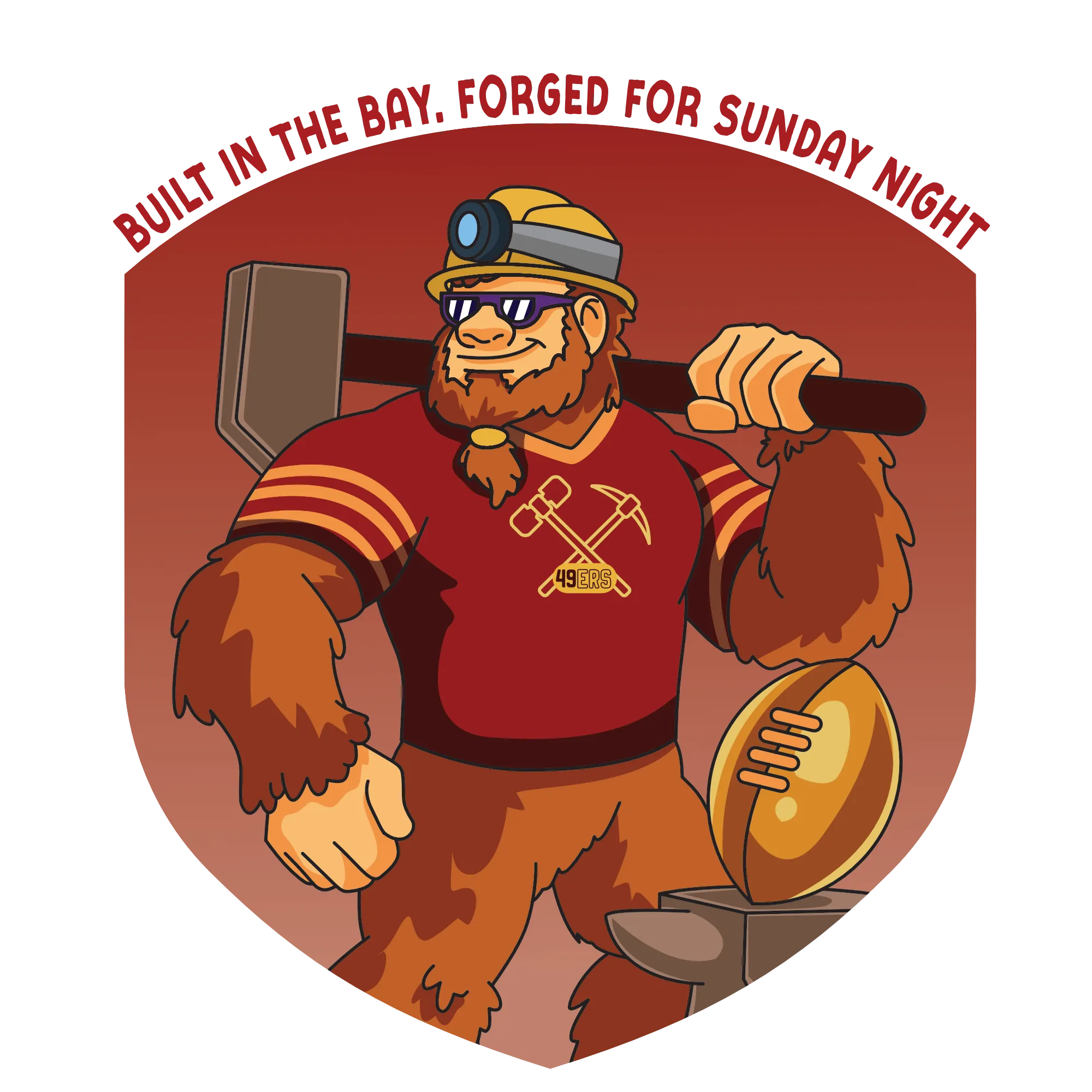 49ers back graphic detail.