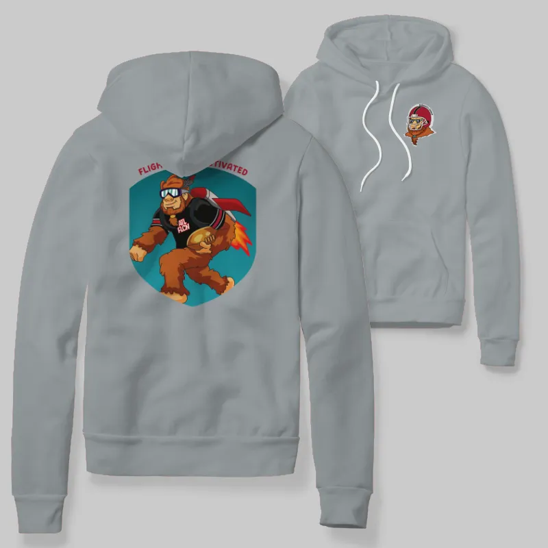 Falcons Silver Hoodie with graphic